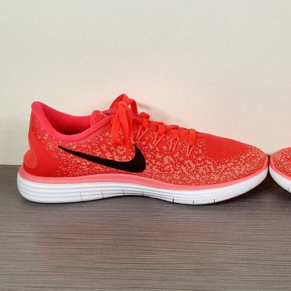 Nike Free Run Distance Running Shoes 827116-600 Orange Womens Size 6.5 US / 37.5 - Picture 6 of 12